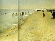 Peter Severin Kroyer, sommerdag ved skagen strand